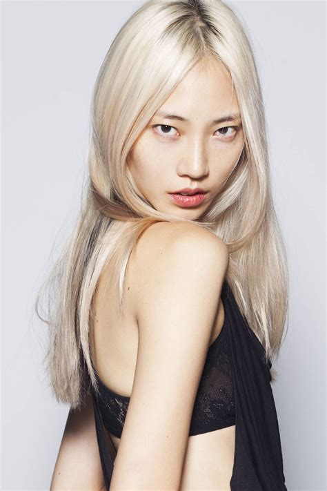 natural blond asian